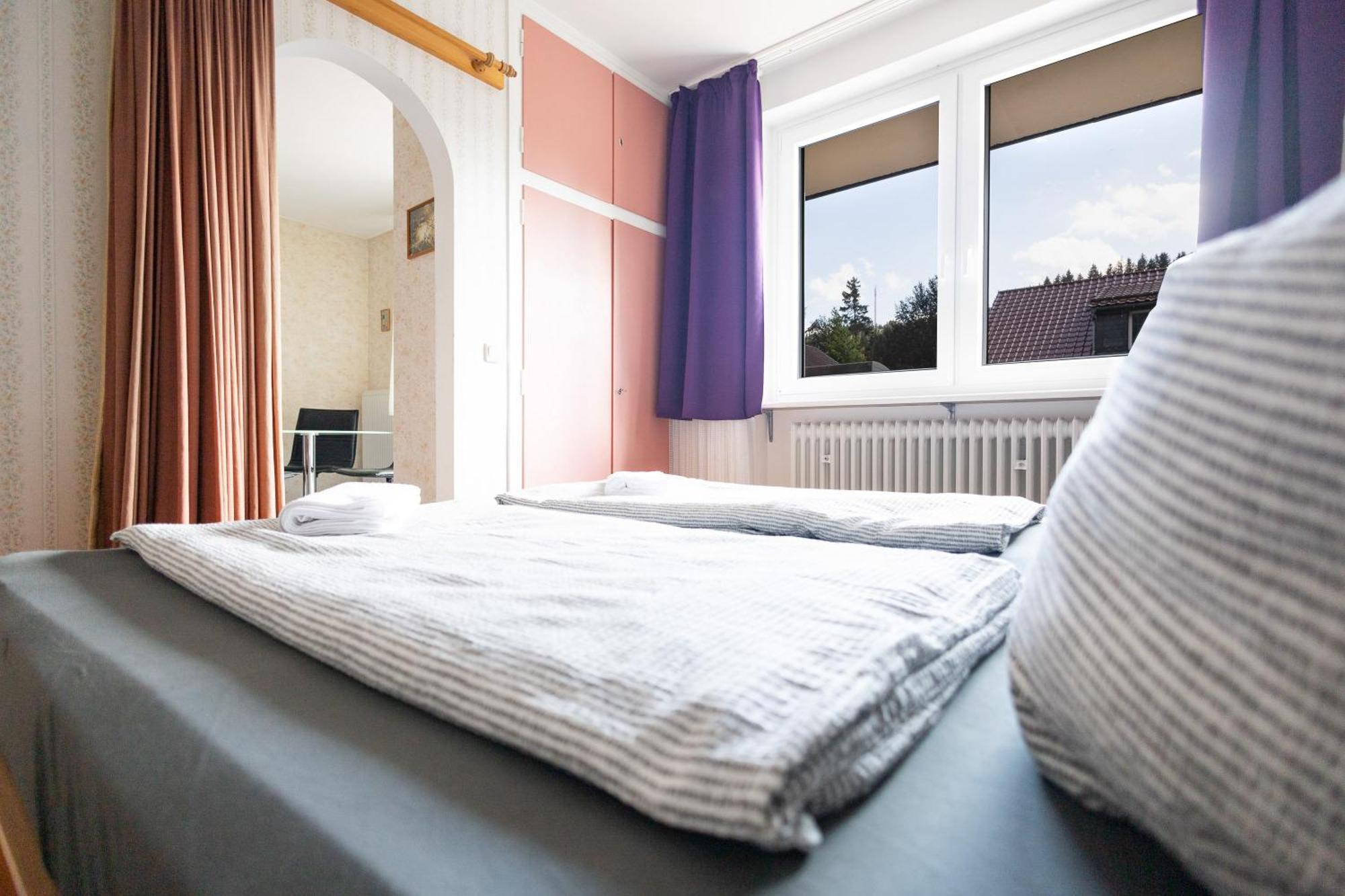 Apartmenthaus Am Waldrand- Kueche - Fruehstueck - Balkon Wildemann Exterior photo